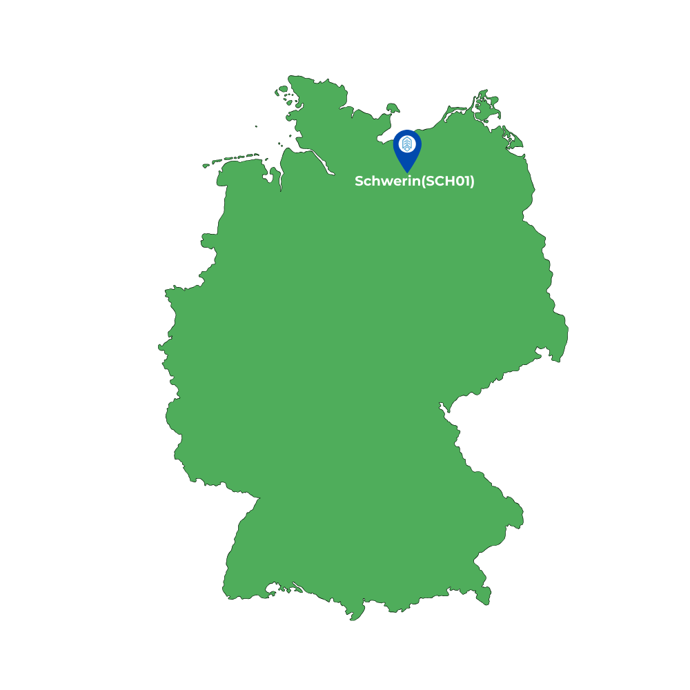 Schwerin Location Map
